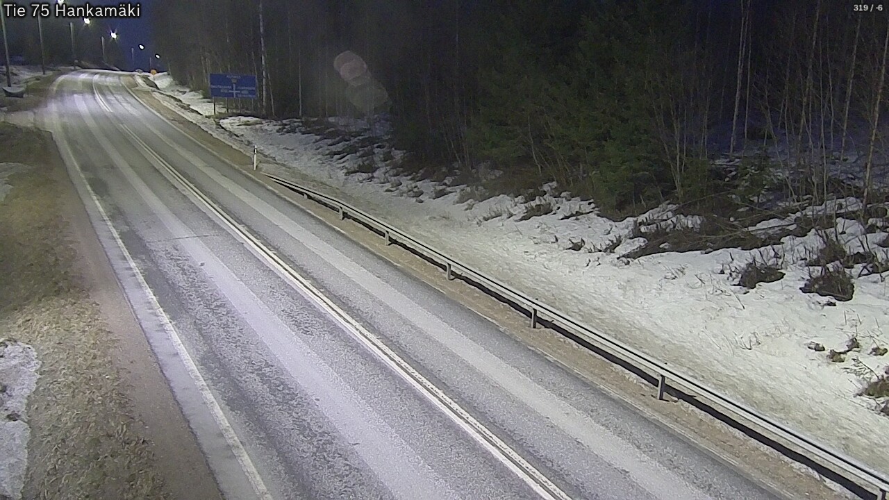 Kelikamerat Kuva Tie 75 Rautavaara, Hankamäki, Rautavaara, Pohjois-Savo