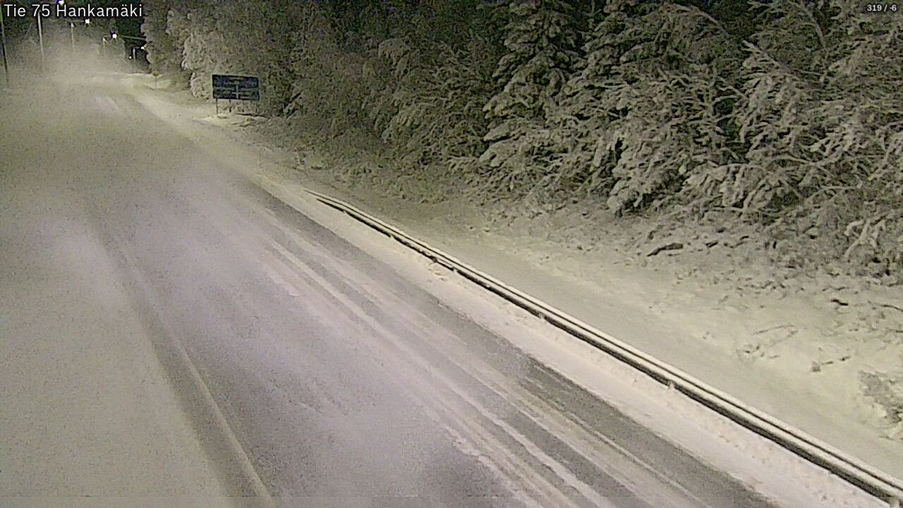 Kelikamerat Kuva Tie 75 Rautavaara, Hankamäki, Rautavaara, Pohjois-Savo