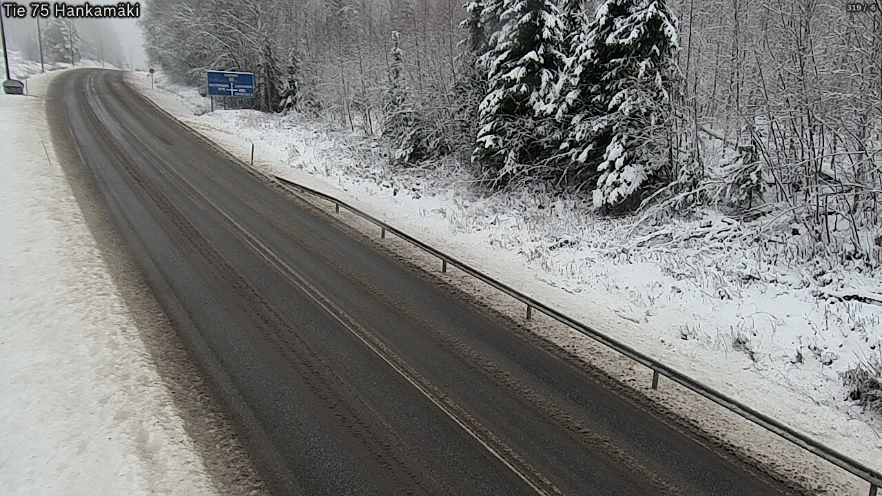 Weather Camera Image Road 75 Rautavaara, Hankamäki, Rautavaara, Pohjois-Savo