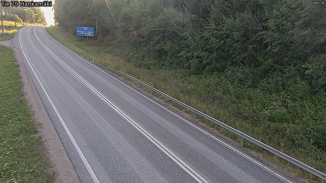 Weather Camera Image Road 75 Rautavaara, Hankamäki, Rautavaara, Pohjois-Savo