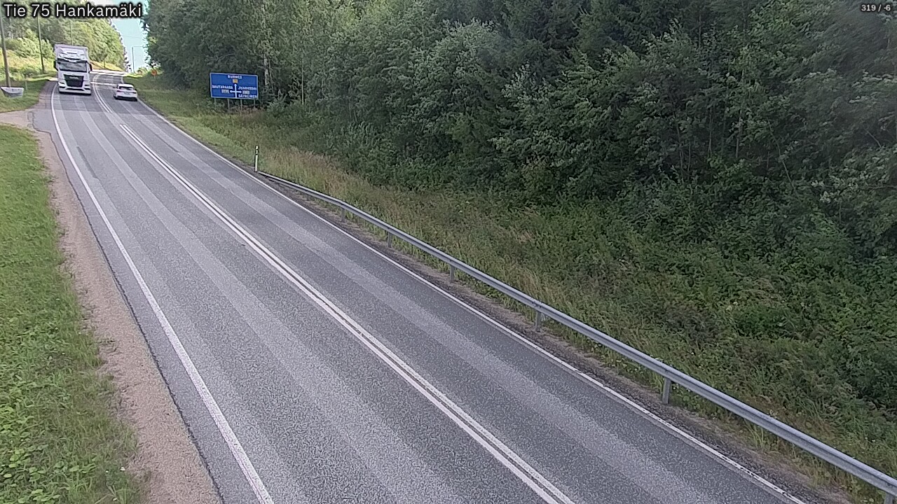 Weather Camera Image Road 75 Rautavaara, Hankamäki, Rautavaara, Pohjois-Savo