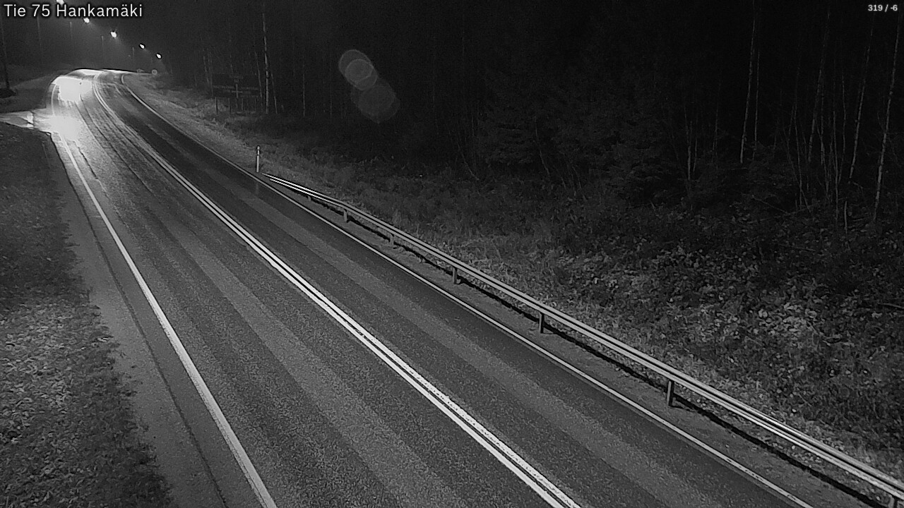 Weather Camera Image Road 75 Rautavaara, Hankamäki, Rautavaara, Pohjois-Savo