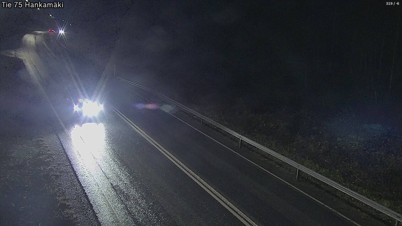 Weather Camera Image Väg 75 Rautavaara, Hankamäki, Rautavaara, Pohjois-Savo
