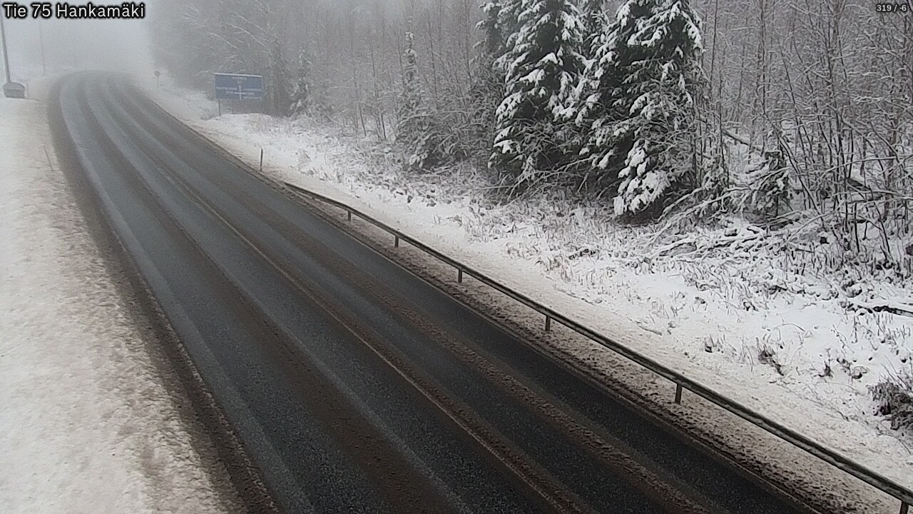 Weather Camera Image Road 75 Rautavaara, Hankamäki, Rautavaara, Pohjois-Savo