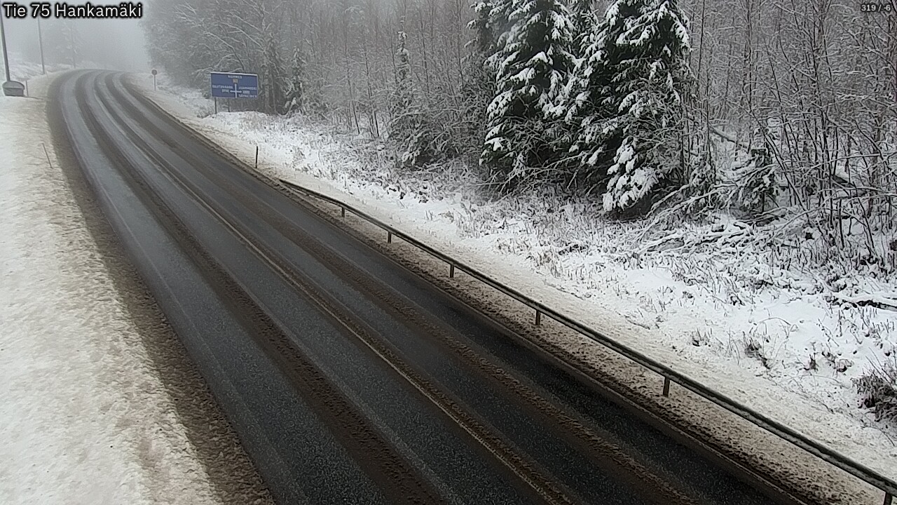 Weather Camera Image Road 75 Rautavaara, Hankamäki, Rautavaara, Pohjois-Savo