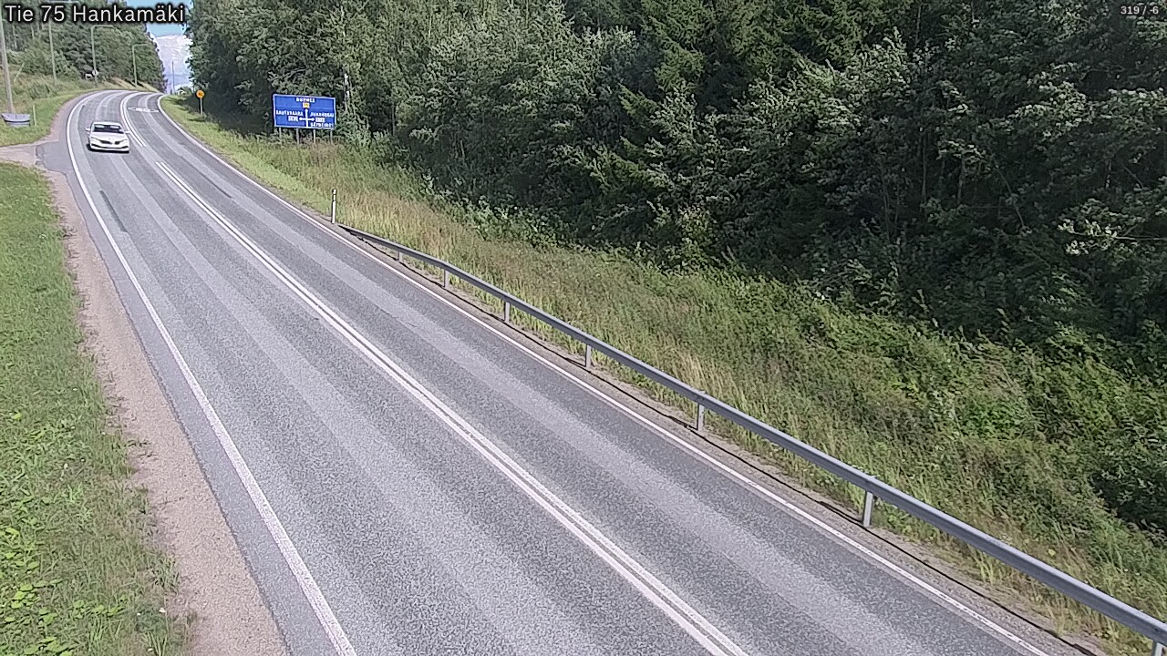 Weather Camera Image Road 75 Rautavaara, Hankamäki, Rautavaara, Pohjois-Savo
