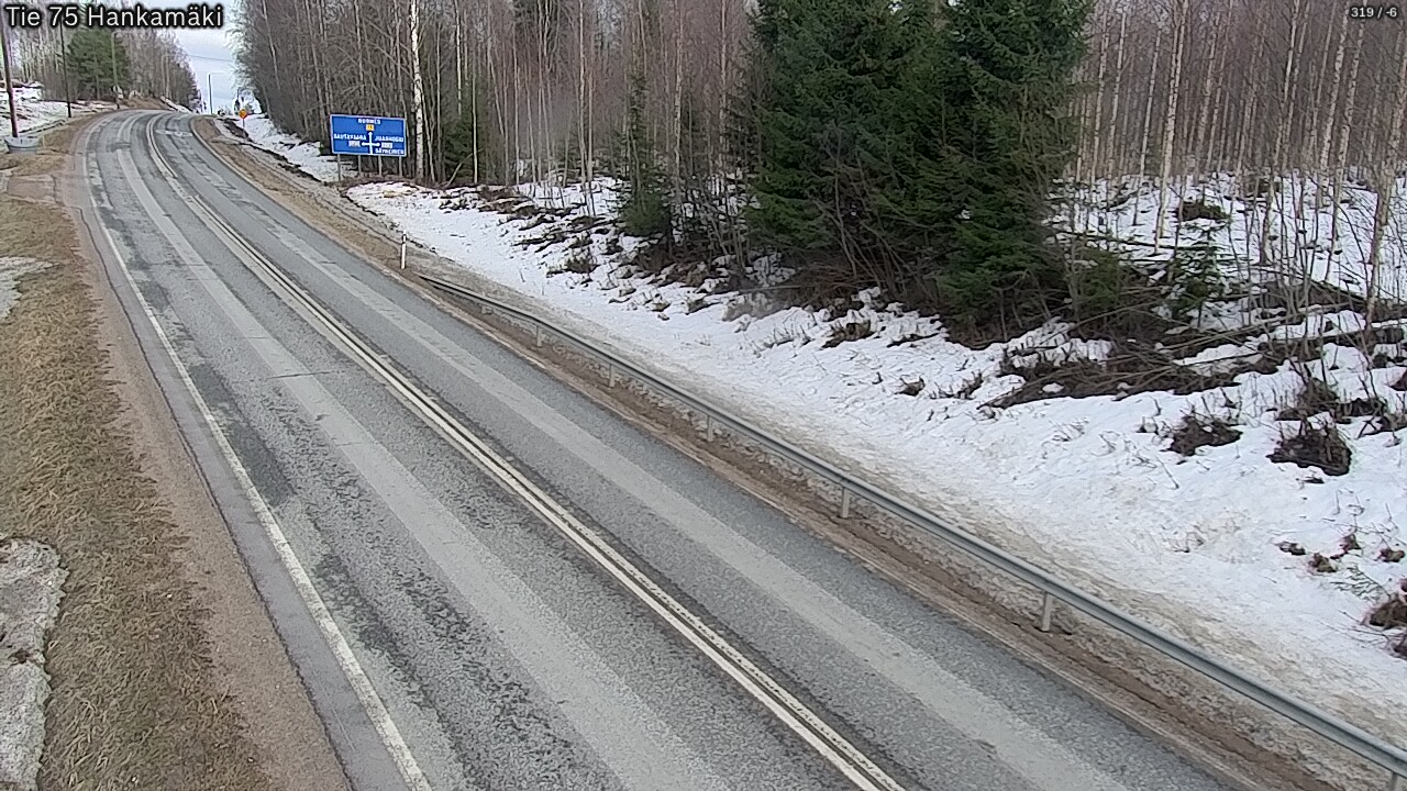 Kelikamerat Kuva Tie 75 Rautavaara, Hankamäki, Rautavaara, Pohjois-Savo