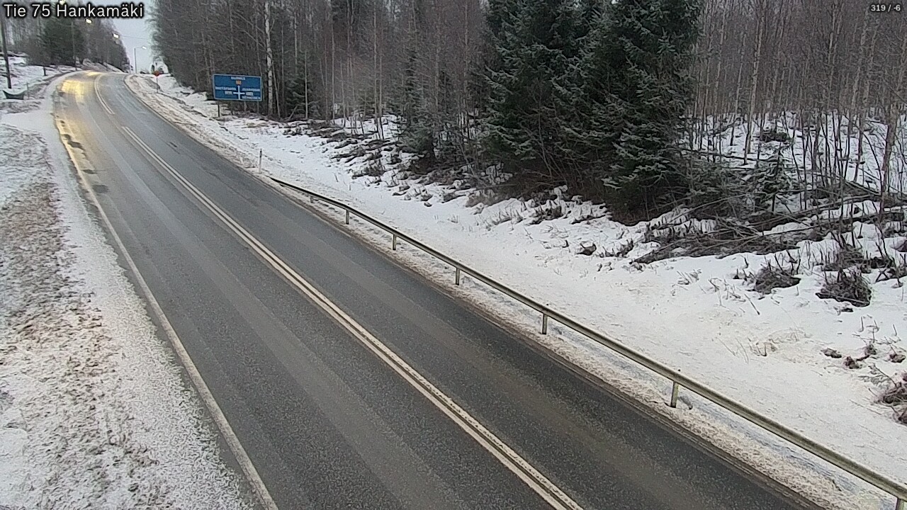 Kelikamerat Kuva Tie 75 Rautavaara, Hankamäki, Rautavaara, Pohjois-Savo