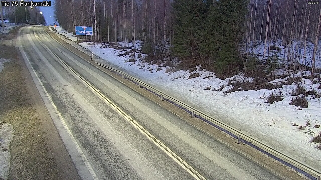 Kelikamerat Kuva Tie 75 Rautavaara, Hankamäki, Rautavaara, Pohjois-Savo
