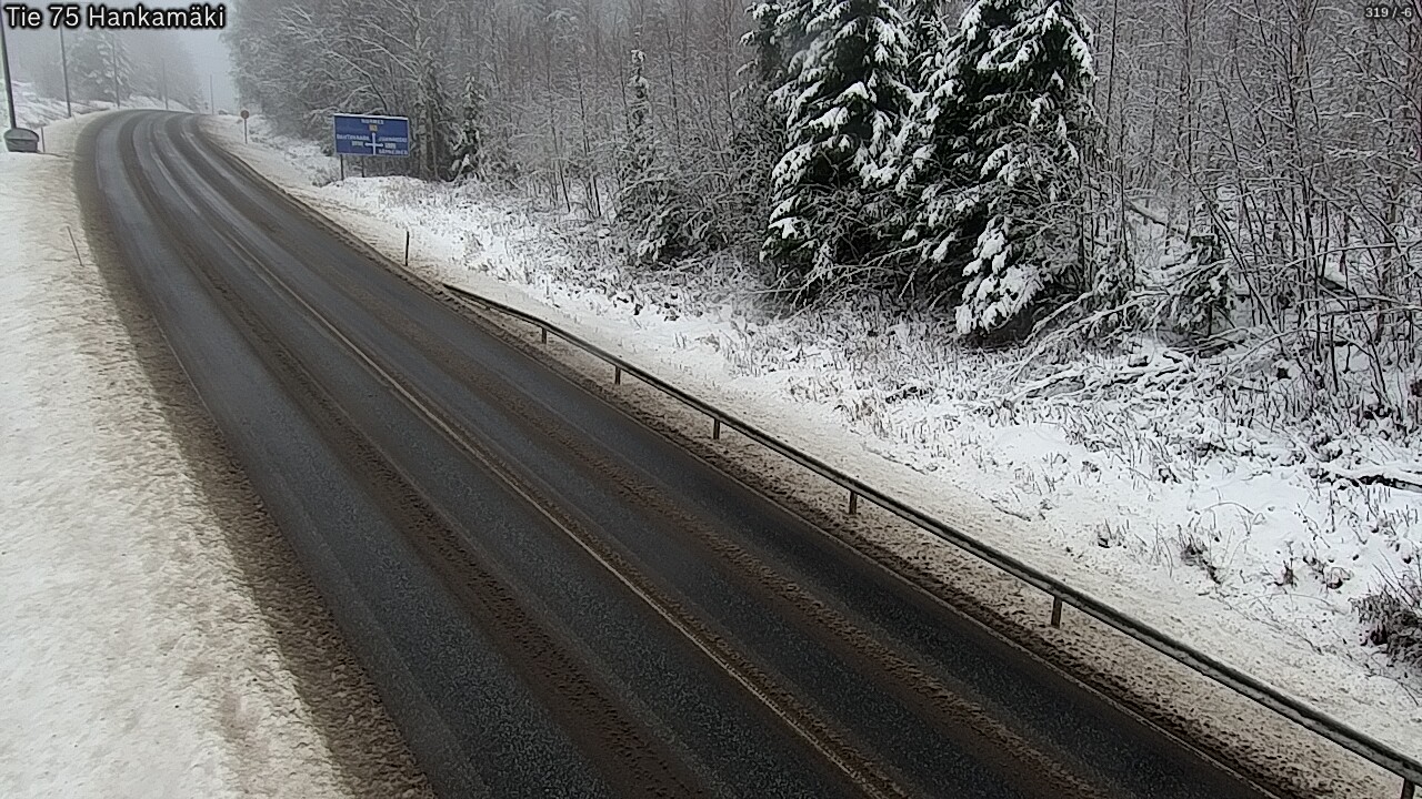 Weather Camera Image Road 75 Rautavaara, Hankamäki, Rautavaara, Pohjois-Savo