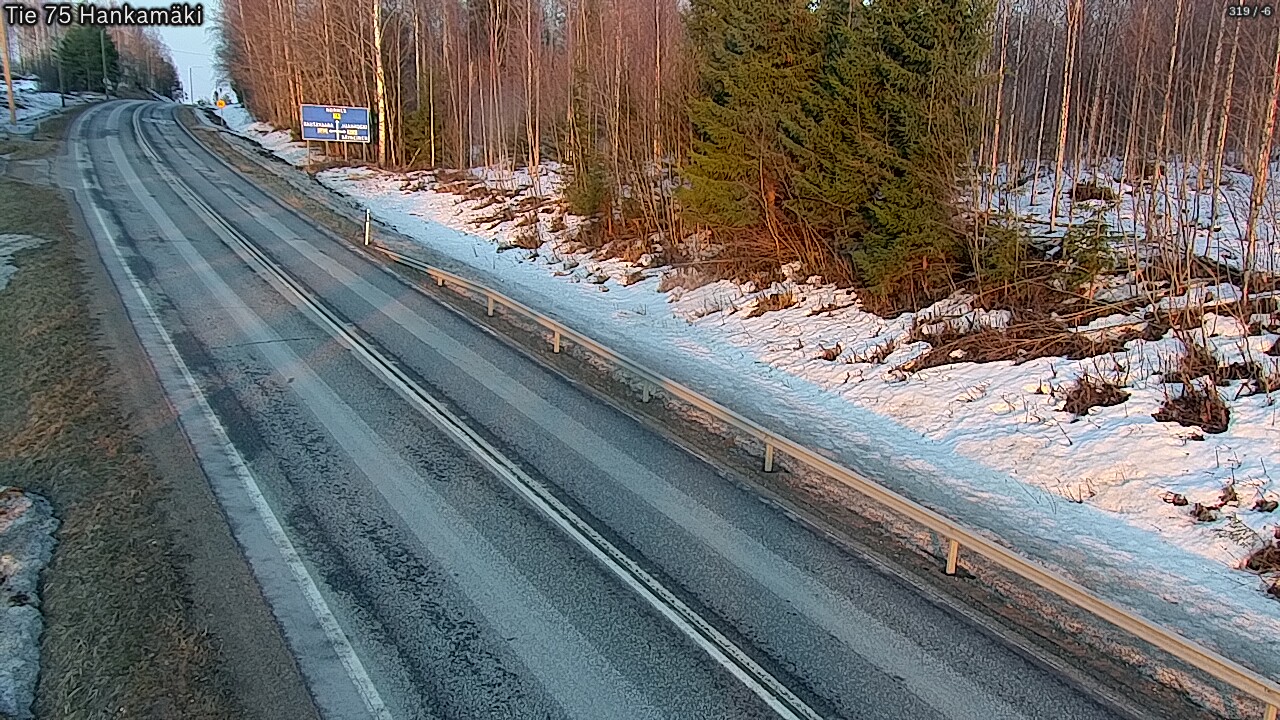 Kelikamerat Kuva Tie 75 Rautavaara, Hankamäki, Rautavaara, Pohjois-Savo
