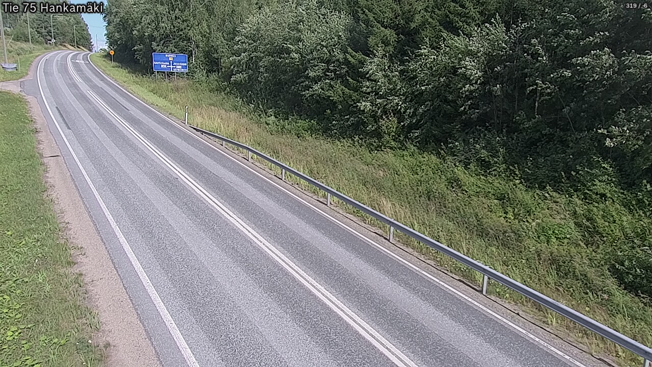 Weather Camera Image Road 75 Rautavaara, Hankamäki, Rautavaara, Pohjois-Savo