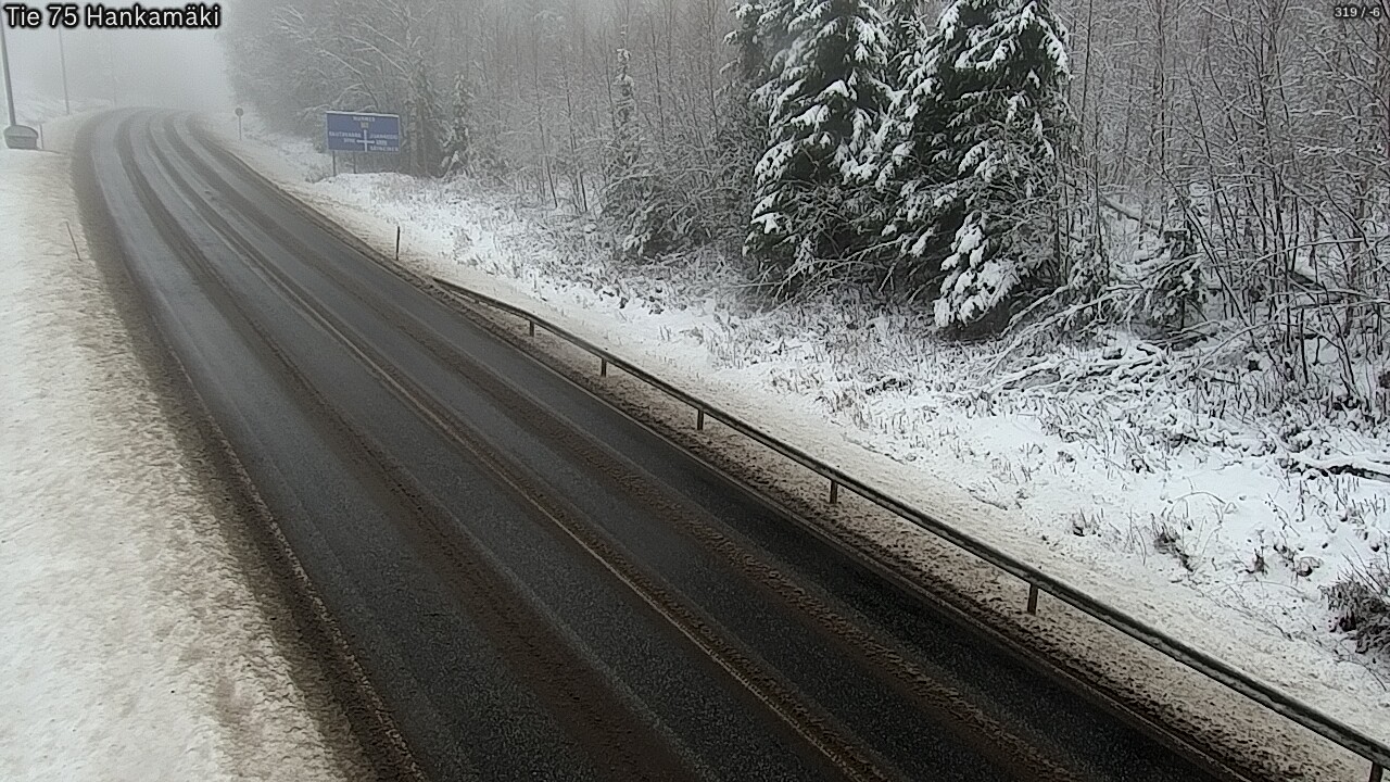 Weather Camera Image Road 75 Rautavaara, Hankamäki, Rautavaara, Pohjois-Savo