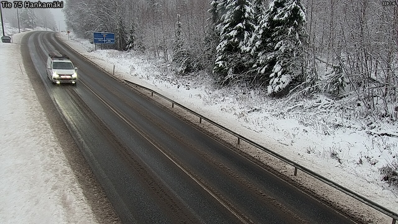 Weather Camera Image Road 75 Rautavaara, Hankamäki, Rautavaara, Pohjois-Savo