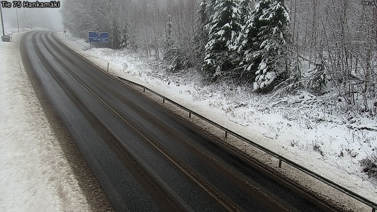 Weather Camera Image Road 75 Rautavaara, Hankamäki, Rautavaara, Pohjois-Savo