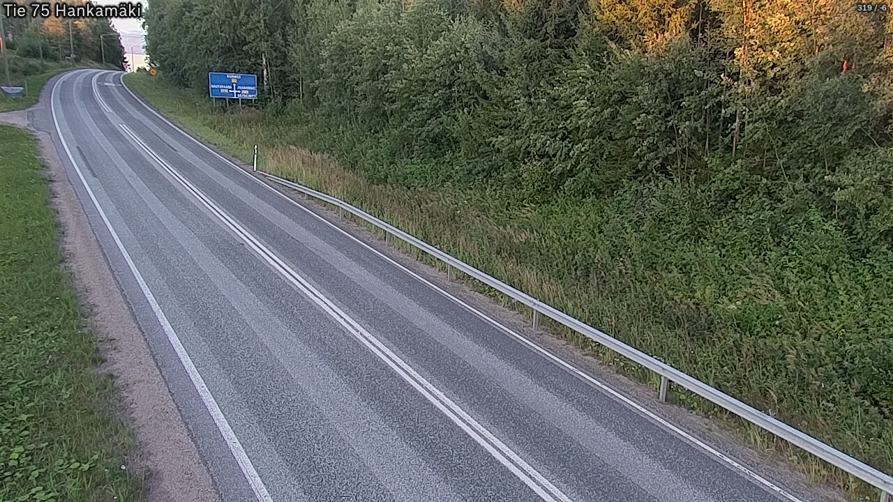 Weather Camera Image Road 75 Rautavaara, Hankamäki, Rautavaara, Pohjois-Savo
