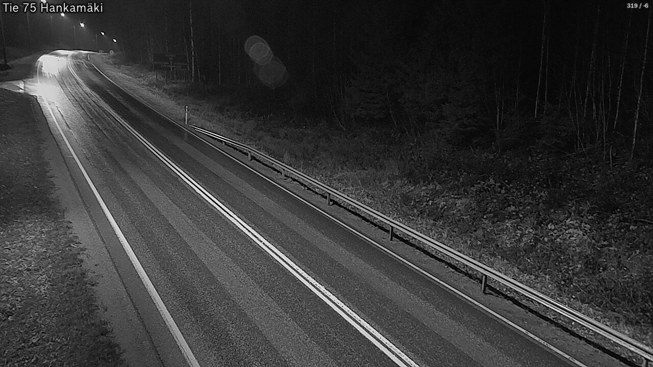 Weather Camera Image Road 75 Rautavaara, Hankamäki, Rautavaara, Pohjois-Savo