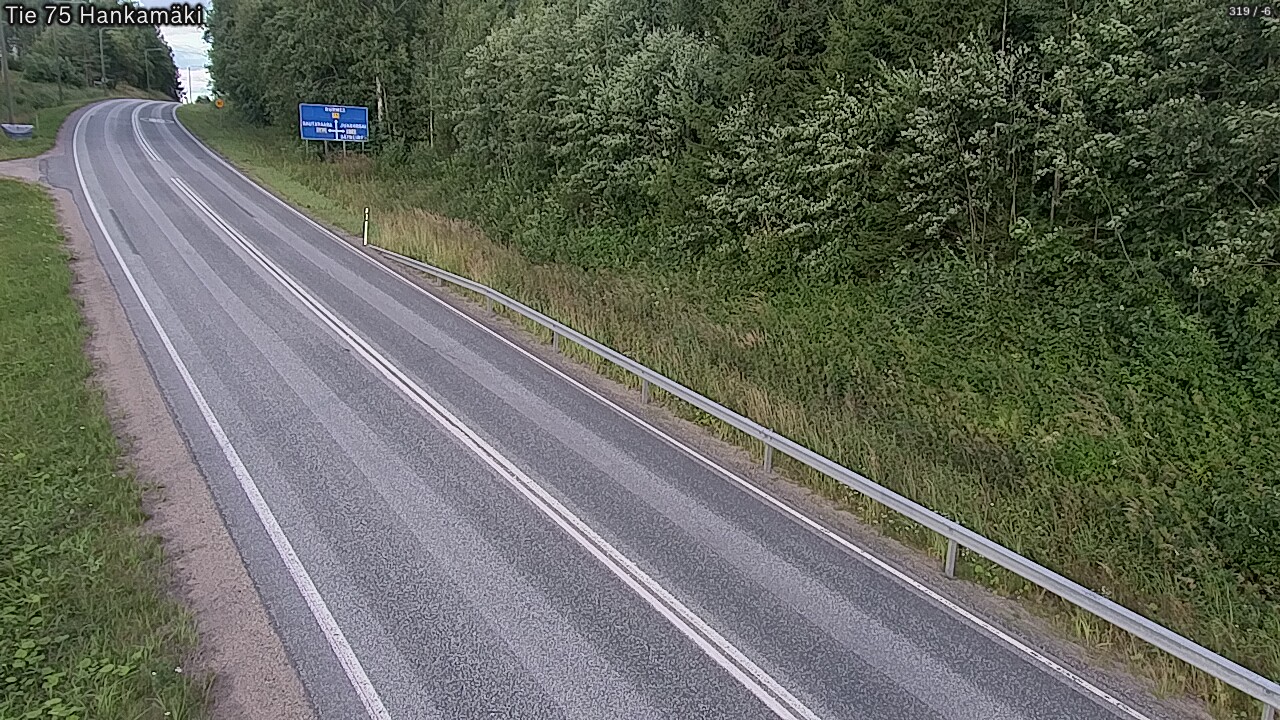 Weather Camera Image Road 75 Rautavaara, Hankamäki, Rautavaara, Pohjois-Savo