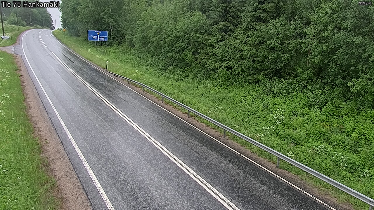 Weather Camera Image Road 75 Rautavaara, Hankamäki, Rautavaara, Pohjois-Savo
