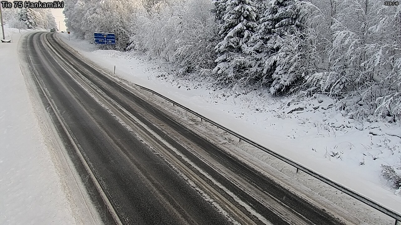 Kelikamerat Kuva Tie 75 Rautavaara, Hankamäki, Rautavaara, Pohjois-Savo