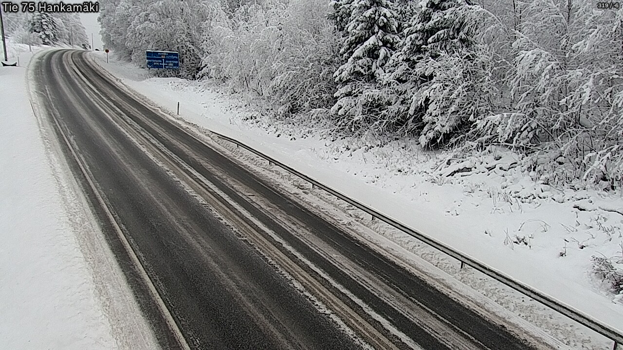Kelikamerat Kuva Tie 75 Rautavaara, Hankamäki, Rautavaara, Pohjois-Savo