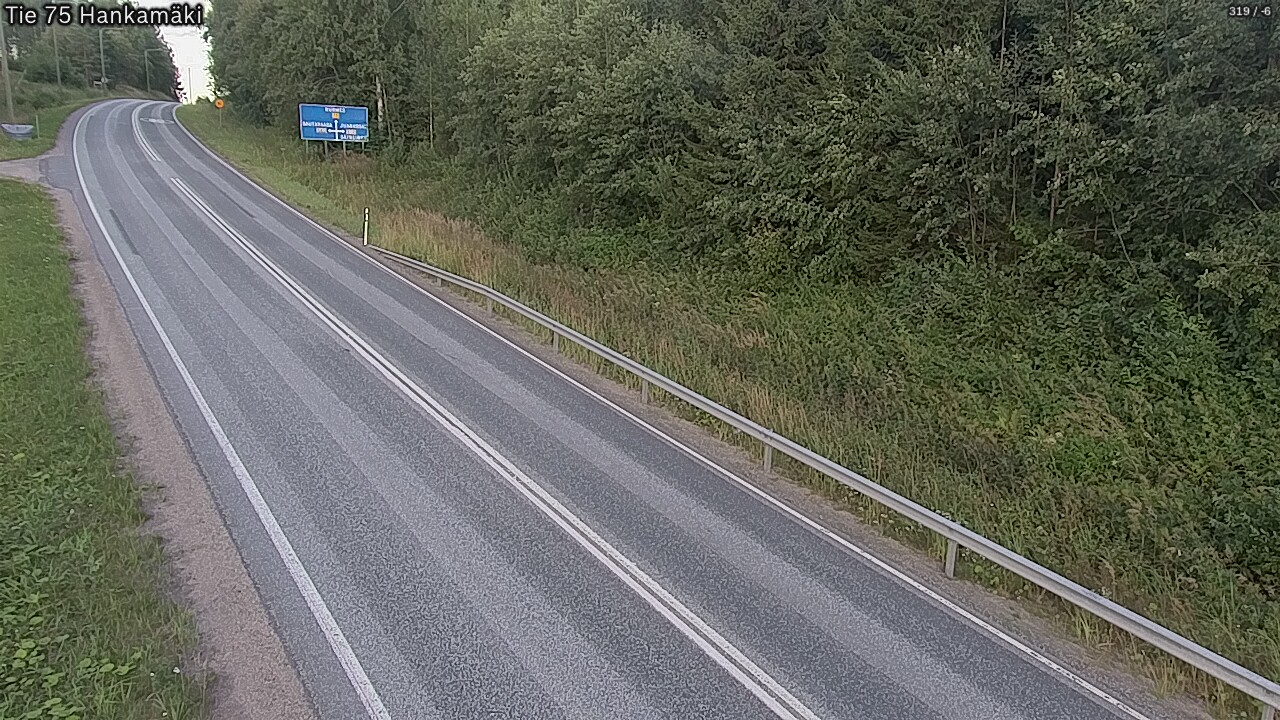 Weather Camera Image Road 75 Rautavaara, Hankamäki, Rautavaara, Pohjois-Savo