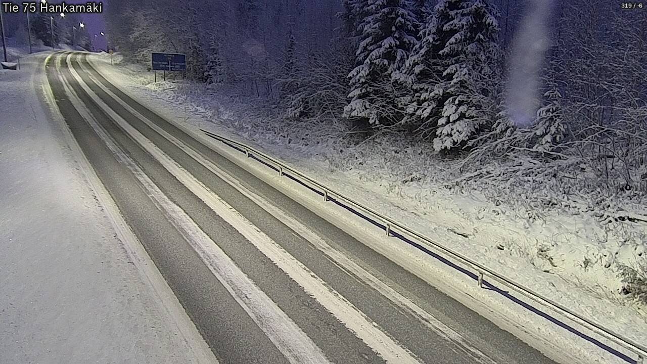 Kelikamerat Kuva Tie 75 Rautavaara, Hankamäki, Rautavaara, Pohjois-Savo