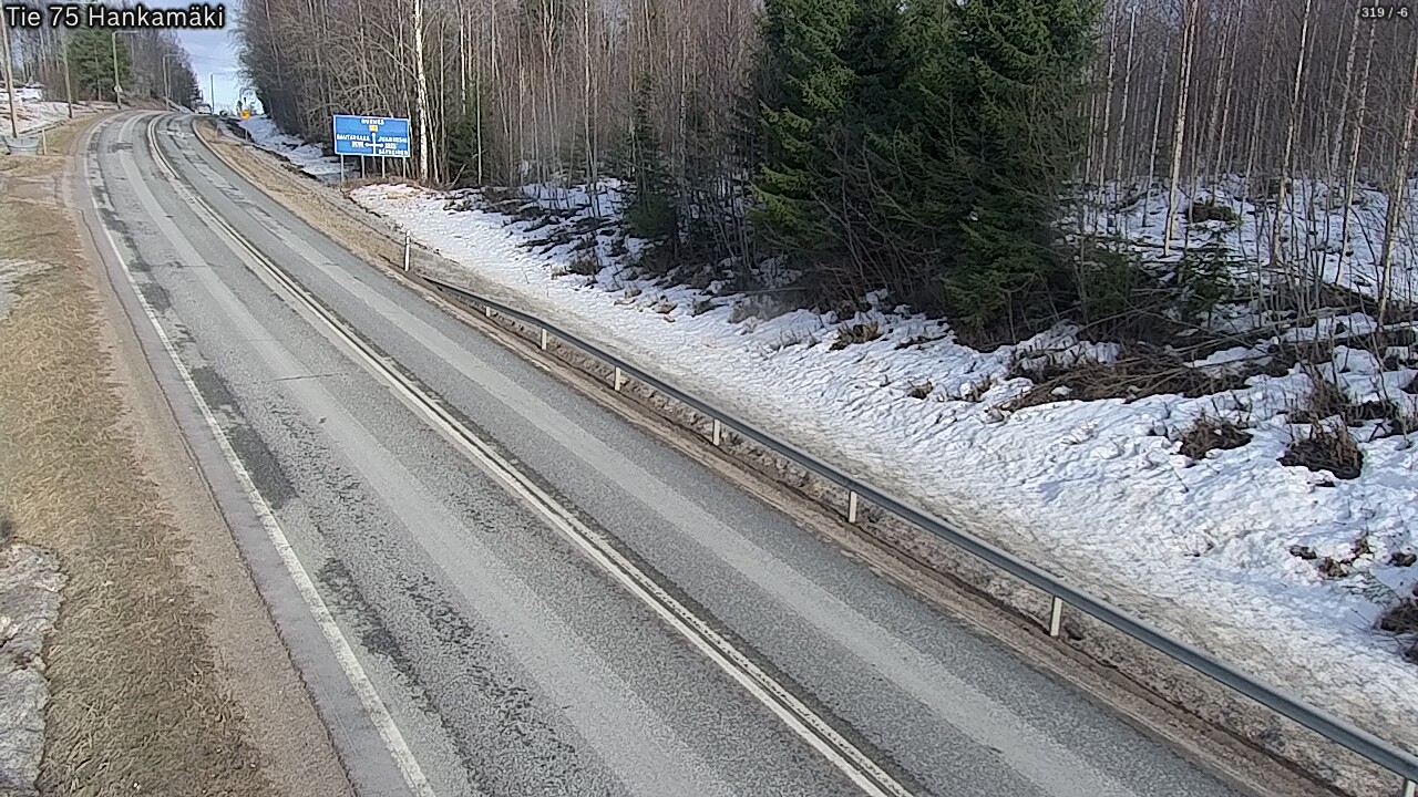 Kelikamerat Kuva Tie 75 Rautavaara, Hankamäki, Rautavaara, Pohjois-Savo