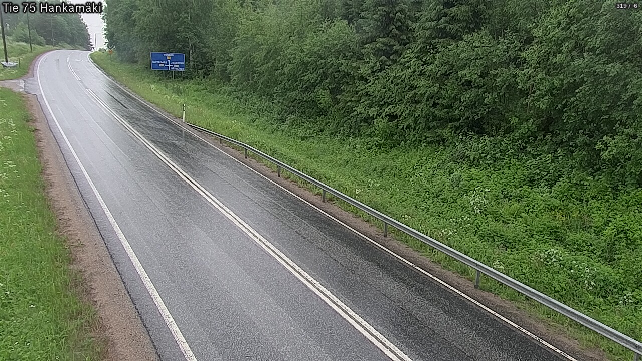Weather Camera Image Road 75 Rautavaara, Hankamäki, Rautavaara, Pohjois-Savo