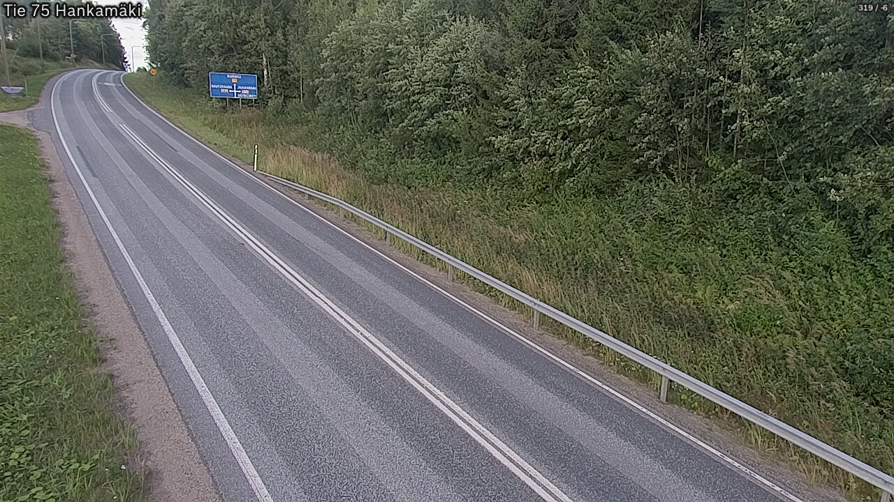 Weather Camera Image Road 75 Rautavaara, Hankamäki, Rautavaara, Pohjois-Savo