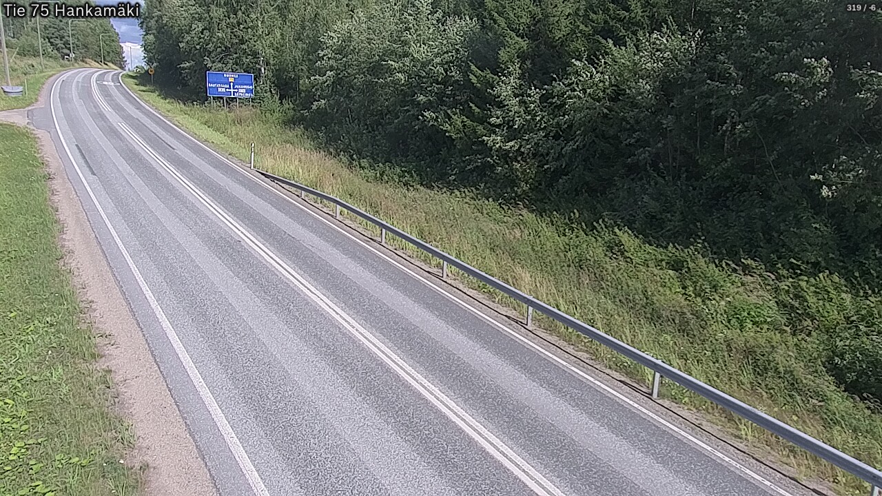 Weather Camera Image Road 75 Rautavaara, Hankamäki, Rautavaara, Pohjois-Savo