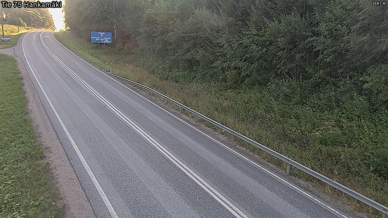 Weather Camera Image Road 75 Rautavaara, Hankamäki, Rautavaara, Pohjois-Savo