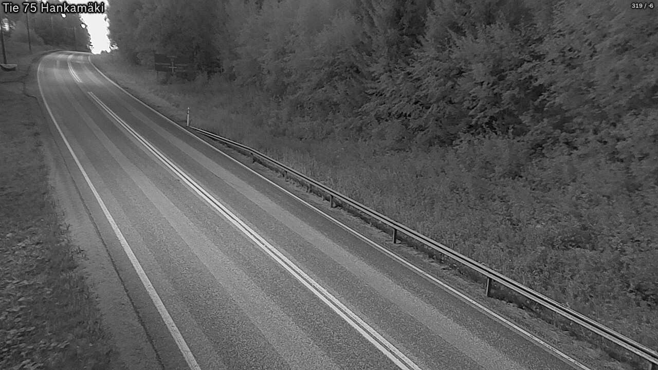 Weather Camera Image Road 75 Rautavaara, Hankamäki, Rautavaara, Pohjois-Savo
