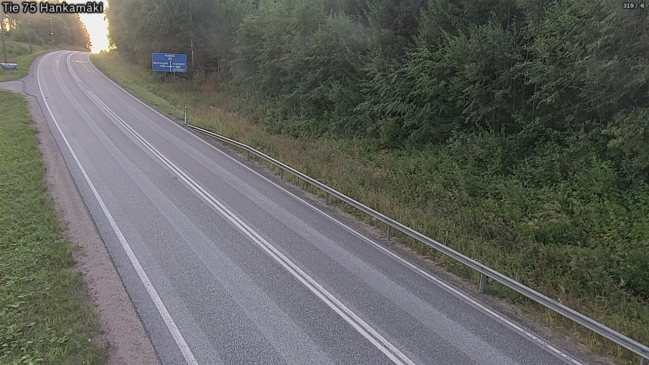 Weather Camera Image Road 75 Rautavaara, Hankamäki, Rautavaara, Pohjois-Savo
