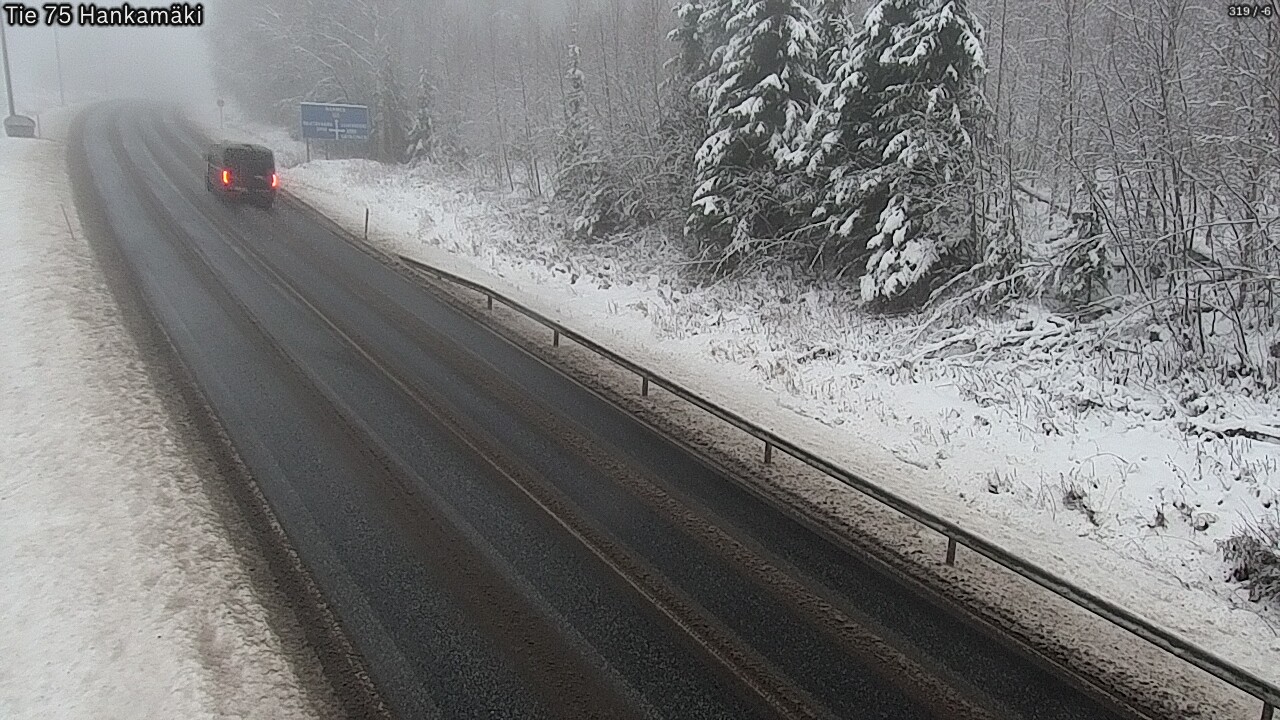 Weather Camera Image Road 75 Rautavaara, Hankamäki, Rautavaara, Pohjois-Savo