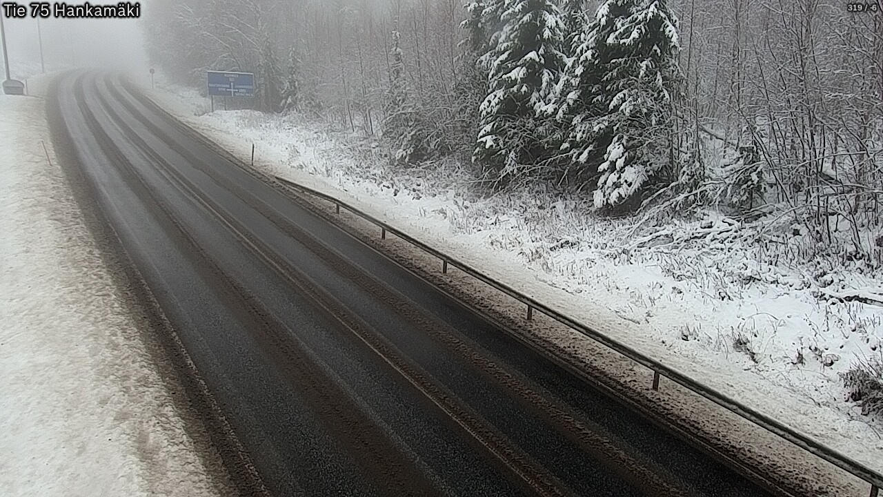 Weather Camera Image Road 75 Rautavaara, Hankamäki, Rautavaara, Pohjois-Savo