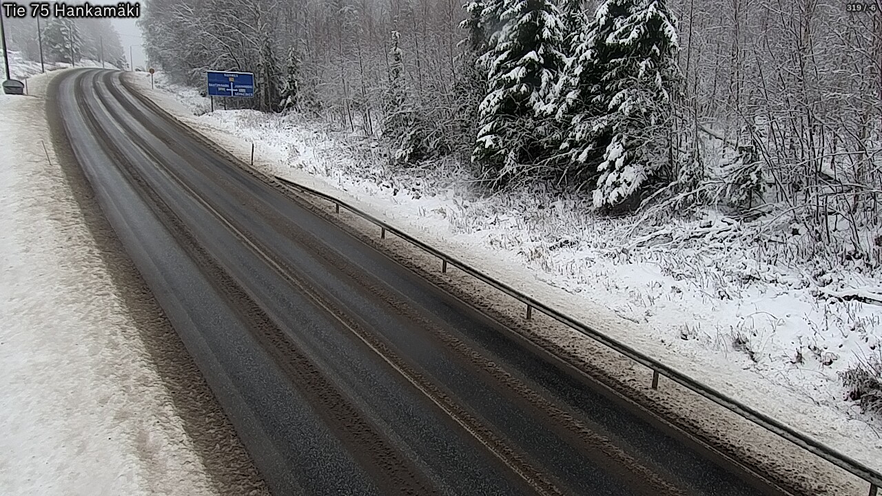 Weather Camera Image Road 75 Rautavaara, Hankamäki, Rautavaara, Pohjois-Savo