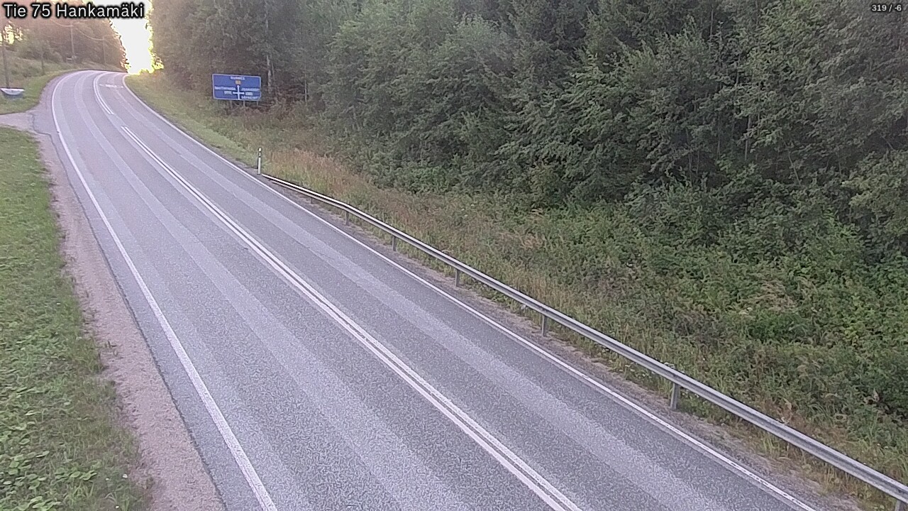 Weather Camera Image Road 75 Rautavaara, Hankamäki, Rautavaara, Pohjois-Savo