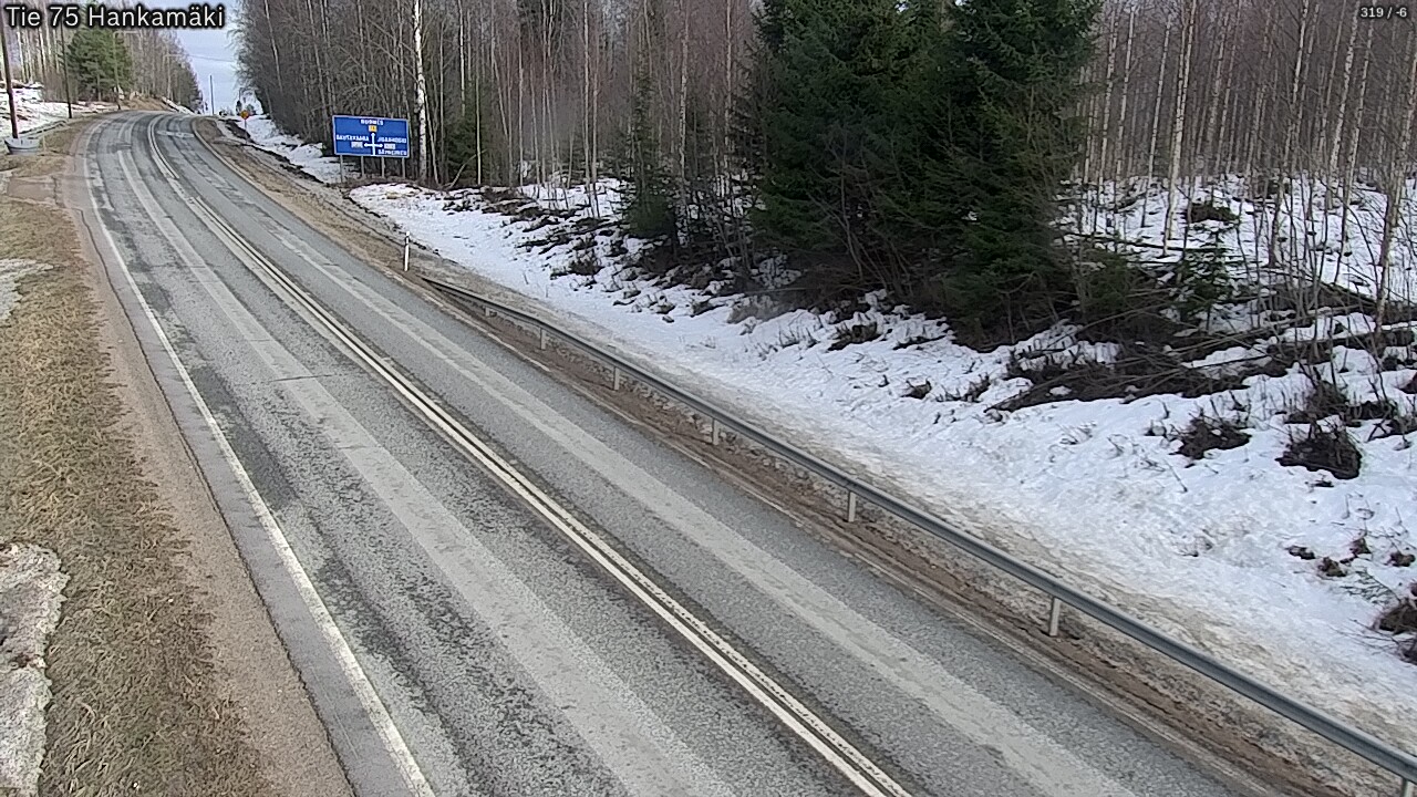 Kelikamerat Kuva Tie 75 Rautavaara, Hankamäki, Rautavaara, Pohjois-Savo