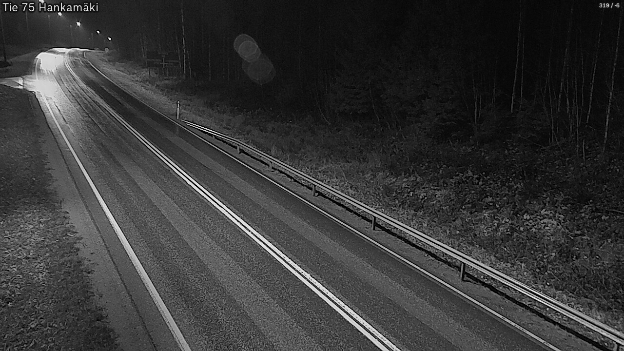Weather Camera Image Road 75 Rautavaara, Hankamäki, Rautavaara, Pohjois-Savo