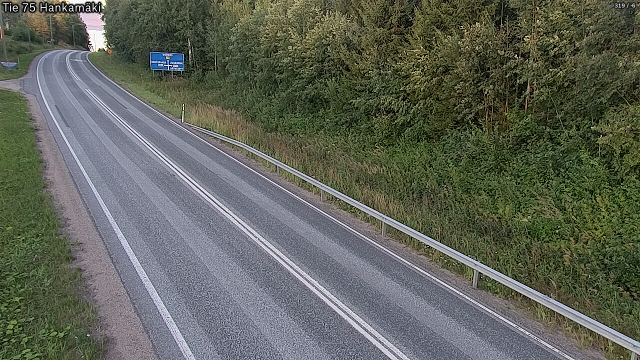Weather Camera Image Road 75 Rautavaara, Hankamäki, Rautavaara, Pohjois-Savo