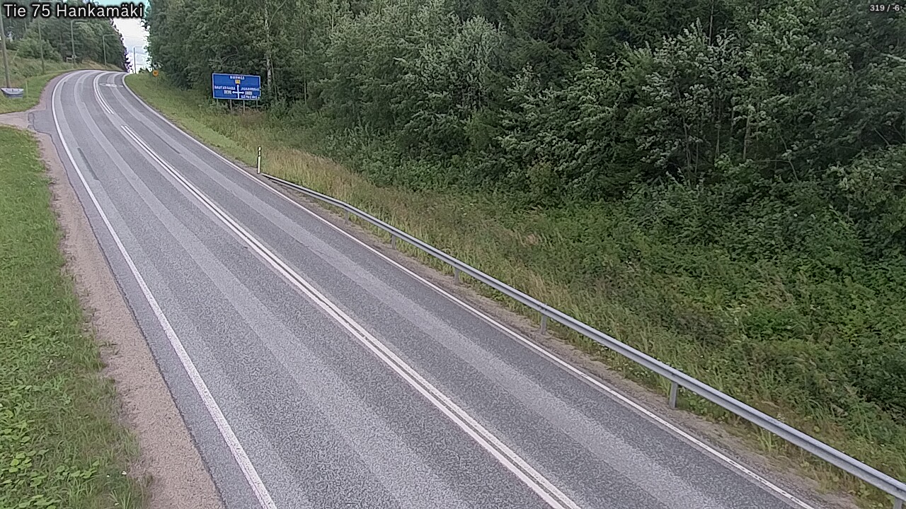 Weather Camera Image Road 75 Rautavaara, Hankamäki, Rautavaara, Pohjois-Savo