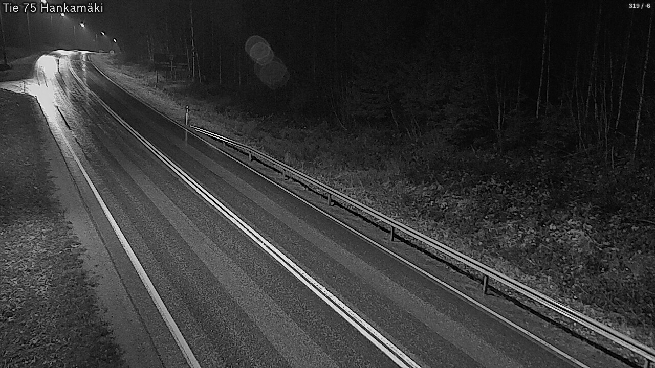 Weather Camera Image Väg 75 Rautavaara, Hankamäki, Rautavaara, Pohjois-Savo