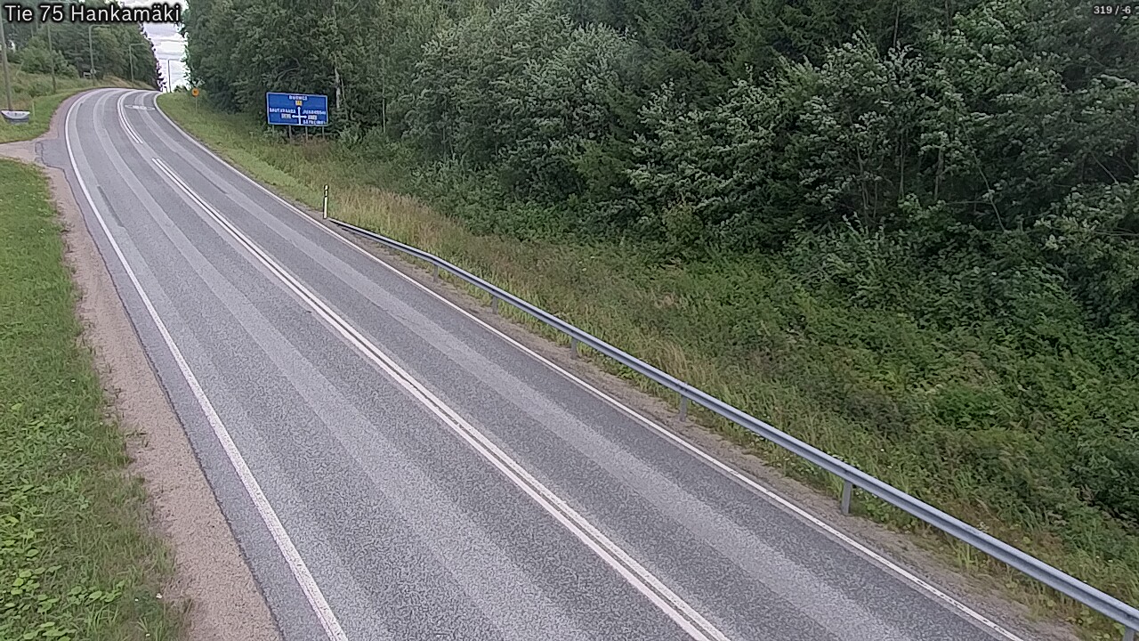 Weather Camera Image Road 75 Rautavaara, Hankamäki, Rautavaara, Pohjois-Savo