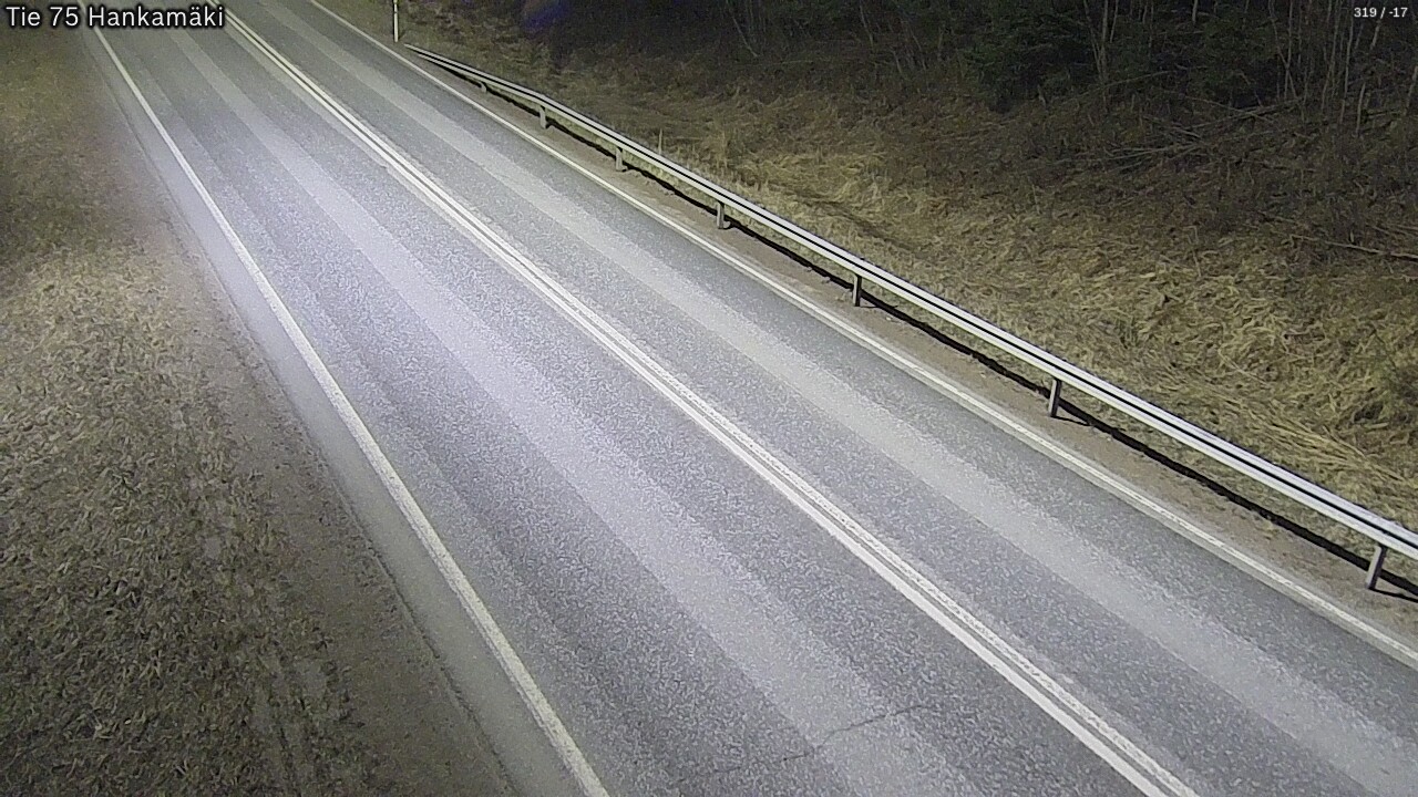 Weather Camera Image Road 75 Rautavaara, Hankamäki, Rautavaara, Pohjois-Savo