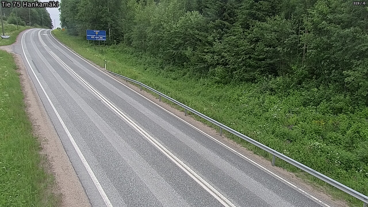Kelikamerat Kuva Tie 75 Rautavaara, Hankamäki, Rautavaara, Pohjois-Savo