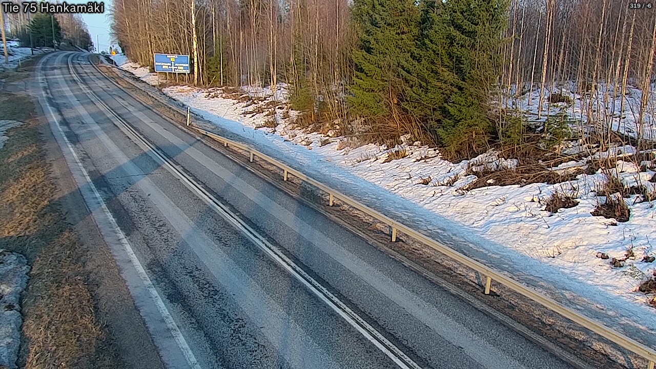 Kelikamerat Kuva Tie 75 Rautavaara, Hankamäki, Rautavaara, Pohjois-Savo
