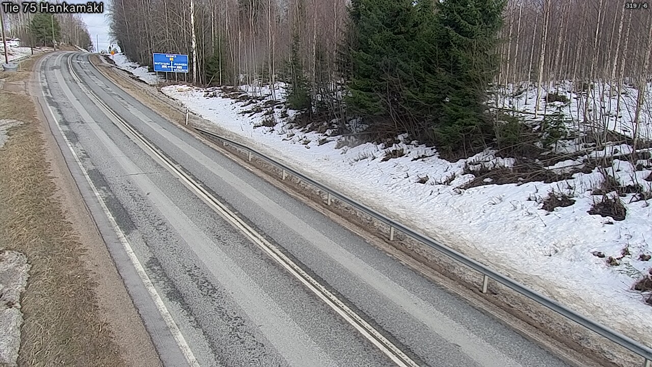 Kelikamerat Kuva Tie 75 Rautavaara, Hankamäki, Rautavaara, Pohjois-Savo