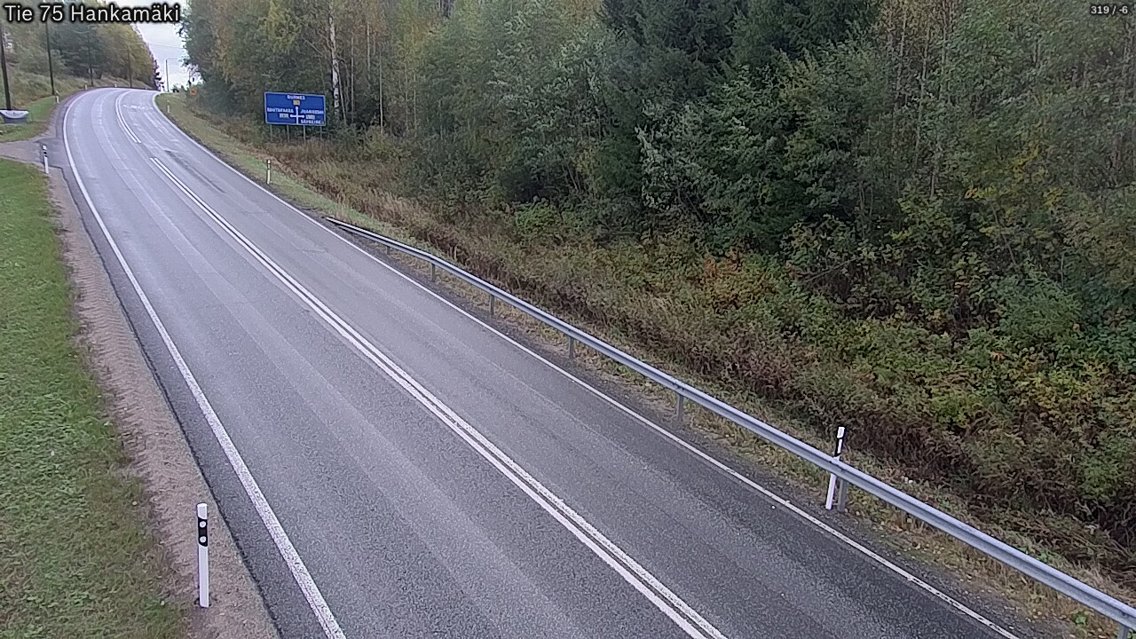 Weather Camera Image Road 75 Rautavaara, Hankamäki, Rautavaara, Pohjois-Savo