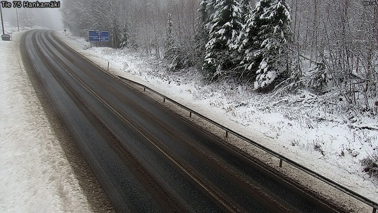 Weather Camera Image Road 75 Rautavaara, Hankamäki, Rautavaara, Pohjois-Savo